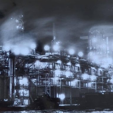 Fours de reforming et chaîne gaz (Mai 1970) S.E.I.F. Usine Grandpuits (LAT Nitrogen Grandpuits)
