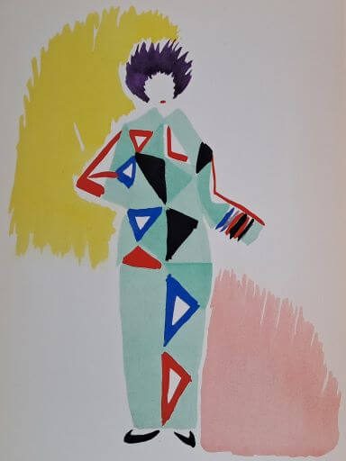 Sonia Delaunay. Robes poèmes (Edizioni del Naviglio, Milan, 1969)