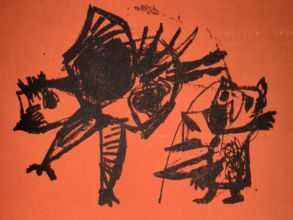 Emmanuel Looten – Karel Appel. Cogne Ciel. Lithographies originales de Karel Appel (Michel Tapié, Paris, 1955)
