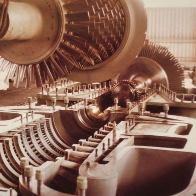 Compresseur d'air (Août 1968) S.E.I.F. Usine Grandpuits (LAT Nitrogen Grandpuits)