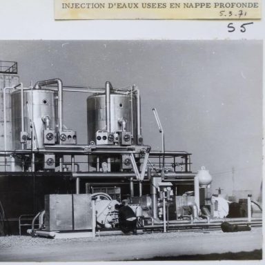 Installation de filtration (Mars 1971) S.E.I.F. Usine Grandpuits (LAT Nitrogen Grandpuits)
