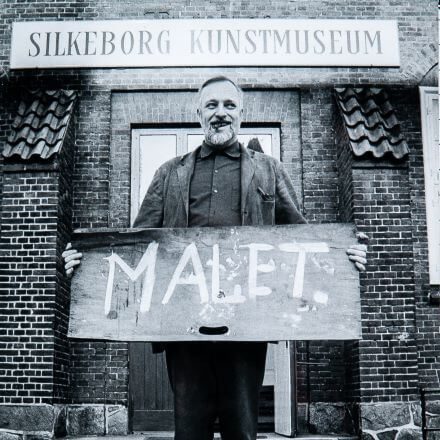 Basé sur sa propre collection d'art, Asger Jorn a donné entre 1953 et 1973 environ 5 500 œuvres à la ville de Silkeborg (© Museum Jorn).