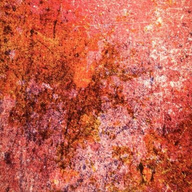 Texturologie rouge de Jean Dubuffet