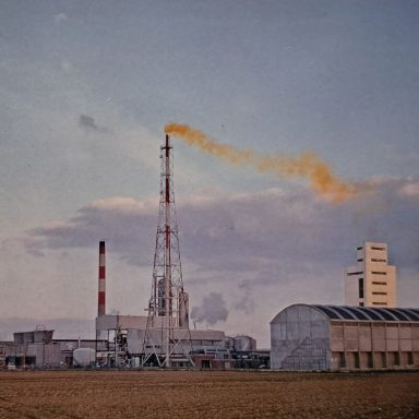 Vue générale (Avril 1970) S.E.I.F. Usine Grandpuits (LAT Nitrogen Grandpuits)