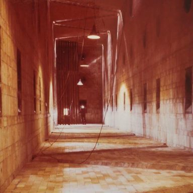 Intérieur du four de reforming (Septembre 1968) S.E.I.F. Usine Grandpuits (LAT Nitrogen Grandpuits)